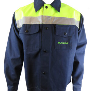 Casaca Gabardina Azul marino N° de Diseño: 3410