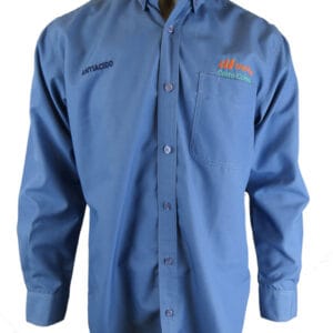 Camisa Resistela Celeste N° de Diseño: 3465