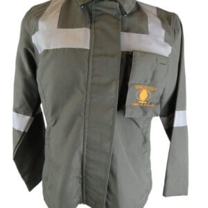 Chaqueta Dama Retardante de agentes químicos Resistela Verde olivo N° de Diseño: 3652