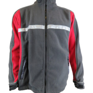 Chaqueta Varón Gris-rojo N° de Diseño: 3775