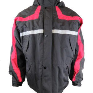 Softshell Taslan hipora Negro-rojo N° de Diseño: 3789