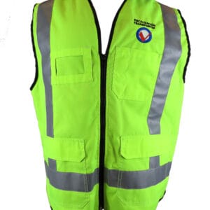 Resistela Poliéster Amarillo fluor Con cierre N° de Diseño: 3803