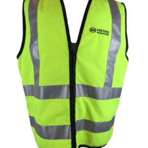 Resistela Poliéster Amarillo fluor con Cinta falla N° de Diseño: 3954
