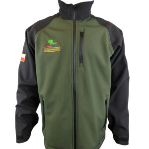 Chaqueta con mangas raglan Varón Verde-negro N° de Diseño: 4061