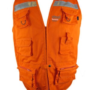 Gabardina Algodón/Poliéster Naranjo N° de Diseño: 4276