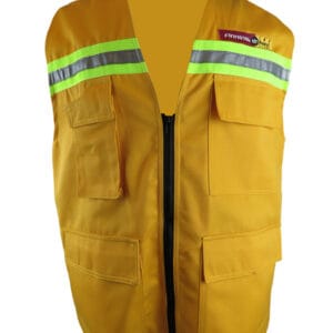 Gabardina Poliéster/Algodón Amarillo A N° de Diseño: 4433