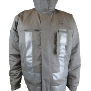 Chaqueta térmica Gabardina Gris N° de Diseño: 4474