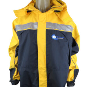 Cortaviento Taslan hipora azul marino c/amarillo N° de Diseño: 4496