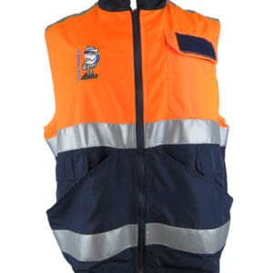 Malla Altavisibilidad Naranjo-Azulmarino N° de Diseño: 4530