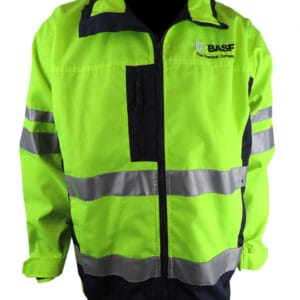 Chaqueta altavisibilidad Basf Resistela Amarillo fluor-azul marino N° de Diseño: 5007