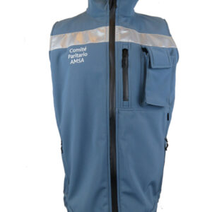 Chaqueta Sin mangas Varón Azul petróleo N° de Diseño: 5018