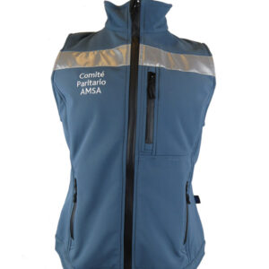 Chaqueta Sin mangas Dama Azul petróleo N° de Diseño: 5019
