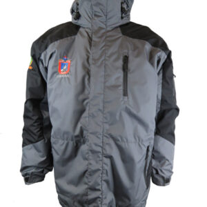 Térmica bicolor Taslan ripstop Gris-negro N° de Diseño: 5072