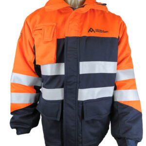 Parka térmica FR AE Modaacrílico Azul marino-naranjo N° de Diseño: 5082